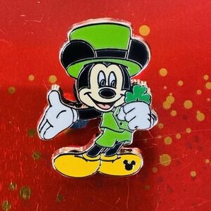 NEW Disneyland Hidden Disney Mystery Pin Mickey St. Patrick's Day Holiday DLR